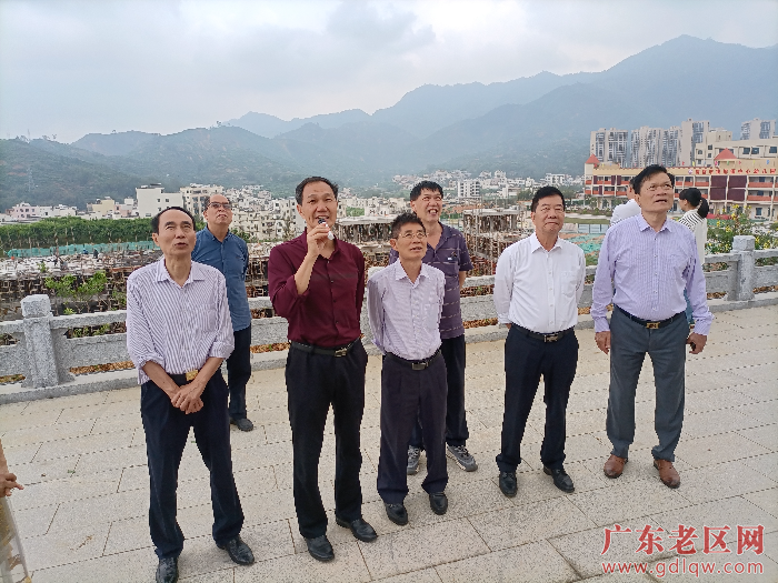 图为湛江市老促会领导深入茂名信宜市老区钱排镇钱新村调研考察乡村振兴发展项目情况.jpg